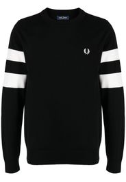 Fred Perry Felpa con ricamo - Nero