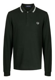 Fred Perry long-sleeve polo shirt - Verde