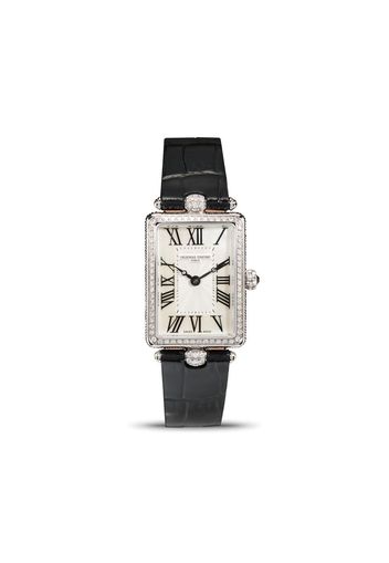 Frédérique Constant Orologio Classics Art Déco Carrée 27mm - Bianco