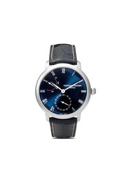 Frédérique Constant Orologio Slimline Power Reserve Manufacture 40mm - Navy-blue dial with sunray decoration