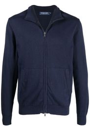 Frescobol Carioca Cardigan con zip - Blu