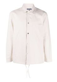 Frescobol Carioca chest-pocket shirt jacket - Toni neutri