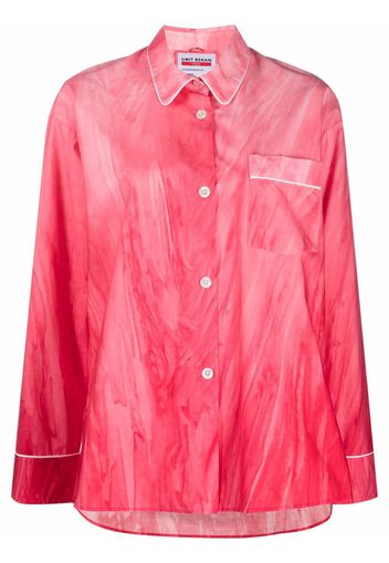 F.R.S For Restless Sleepers pipe-trim pajama shirt - Rosa