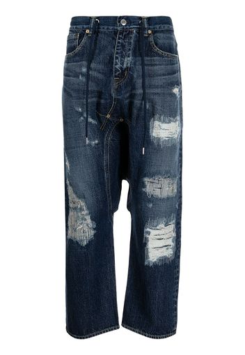 Fumito Ganryu Jeans dritti - Blu