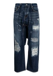 Fumito Ganryu Jeans dritti - Blu