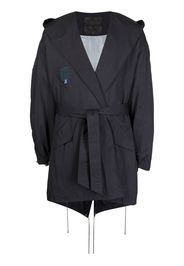 Fumito Ganryu M-51 hooded coat - Nero