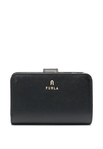 Furla logo-plaque detail wallet - Nero