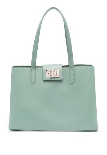 Furla 1927 leather tote bag - Verde