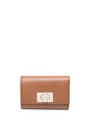 Furla Portafoglio con logo - Marrone