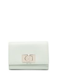 Furla logo-lock detail wallet - Verde