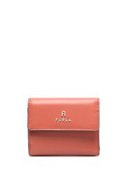 Furla small Camelia tri-fold leather wallet - Marrone