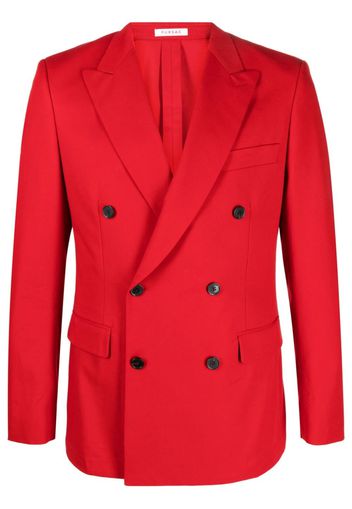 FURSAC double-breasted blazer - Rosso