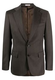 FURSAC single-breasted virgin wool blazer - Verde