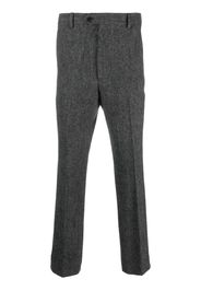 FURSAC mélange-effect wool tailored trousers - Grigio