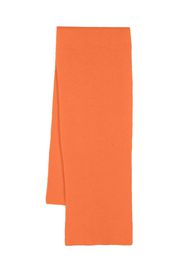 FURSAC ribbed-knit wool scarf - Arancione