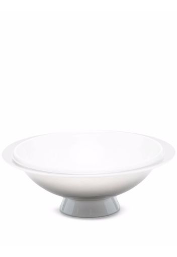 Fürstenberg Treasure Platinum medium bowl cloche - Bianco