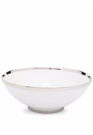 Fürstenberg Treasure Platinum large bowl - Bianco