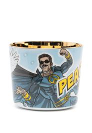 Fürstenberg Becher Peace Man champagne goblet - Blu