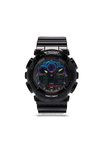 G-Shock GA-100RGB-1A 50mm - Nero