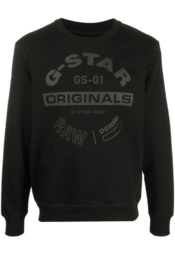 logo printed sweatshirt