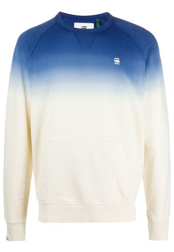 ombre print jumper