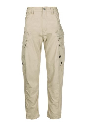 tapered cargo trousers