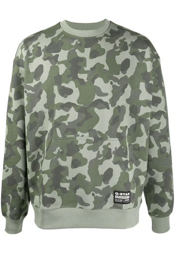 brush camouflage sweater