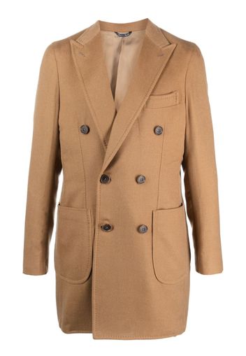 GABO NAPOLI double-breasted cashmere coat - Marrone
