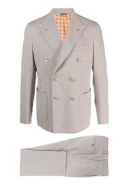 GABO NAPOLI double-breasted suit set - Toni neutri