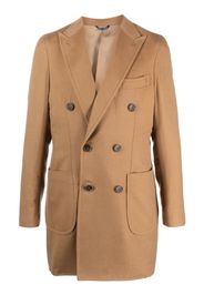 GABO NAPOLI double-breasted cashmere coat - Marrone