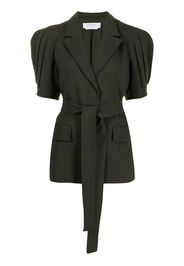 Gabriela Hearst Blazer con nodo sulla vita - Verde