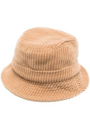 Gabriela Hearst ribbed wool-cashmere bucket hat - Toni neutri