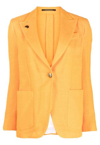 Gabriele Pasini single-breasted cotton blazer - Arancione