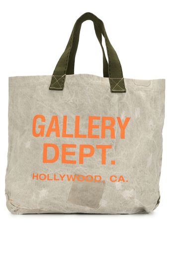 logo print tote