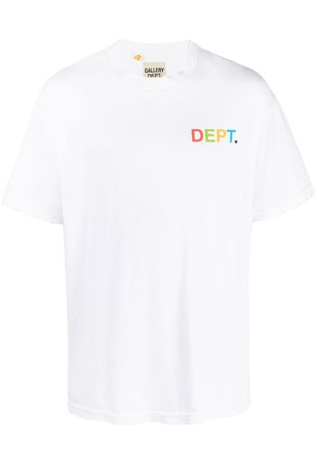 GALLERY DEPT. Beverly Hills-print cotton T-shirt - Bianco