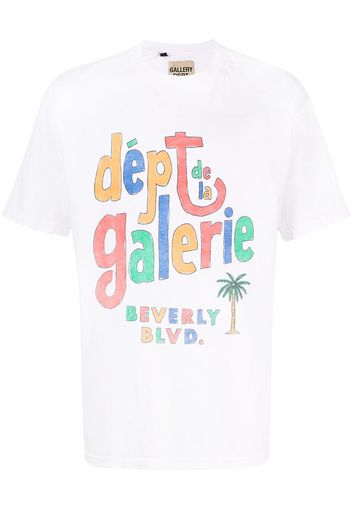 GALLERY DEPT. Cafe logo-print T-shirt - Bianco