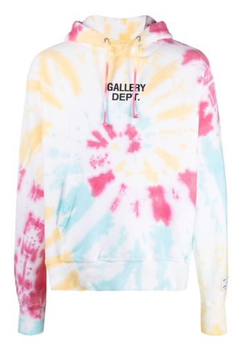 GALLERY DEPT. Felpa con fantasia tie dye - Bianco