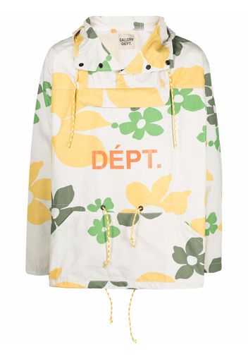 GALLERY DEPT. Riley floral-print anorak - Toni neutri