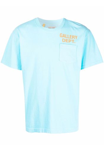 GALLERY DEPT. logo print T-shirt - Blu