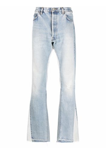 GALLERY DEPT. faded-effect straight-leg jeans - Blu