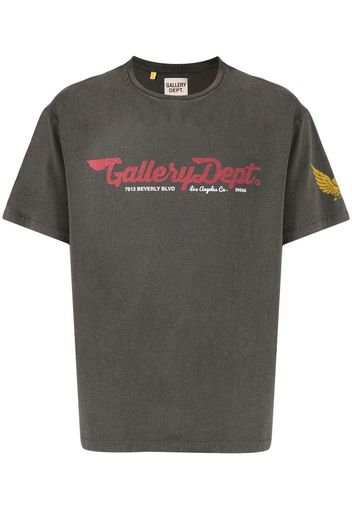 GALLERY DEPT. logo-print T-shirt - Grigio