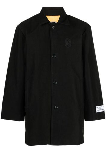 GALLERY DEPT. Razor button-up cotton coat - Nero