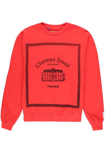 GALLERY DEPT. Musique crew-neck sweatshirt - Rosso