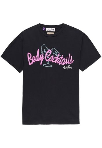 GALLERY DEPT. T-shirt Body Cocktails con stampa - Nero