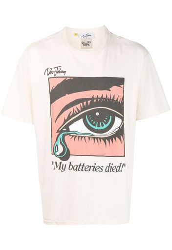 GALLERY DEPT. Dead Batteries short-sleeve T-shirt - Toni neutri