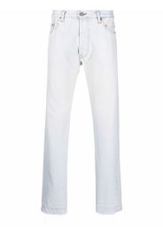 GALLERY DEPT. frayed hem straight-leg denim jeans - Blu