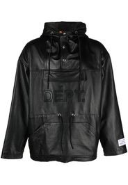 GALLERY DEPT. logo patch hooded jacket - Nero