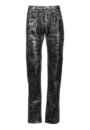 GALLERY DEPT. Jeans dritti con stampa - Nero