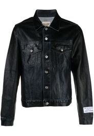 GALLERY DEPT. Andy logo-embroidered denim jacket - Nero