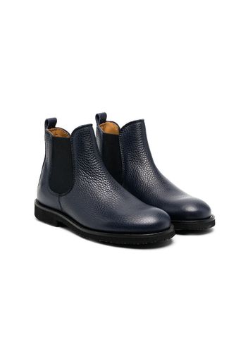 leather Chelsea boots